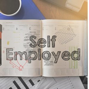 What counts as "self-employment" when applying for a mortgage?