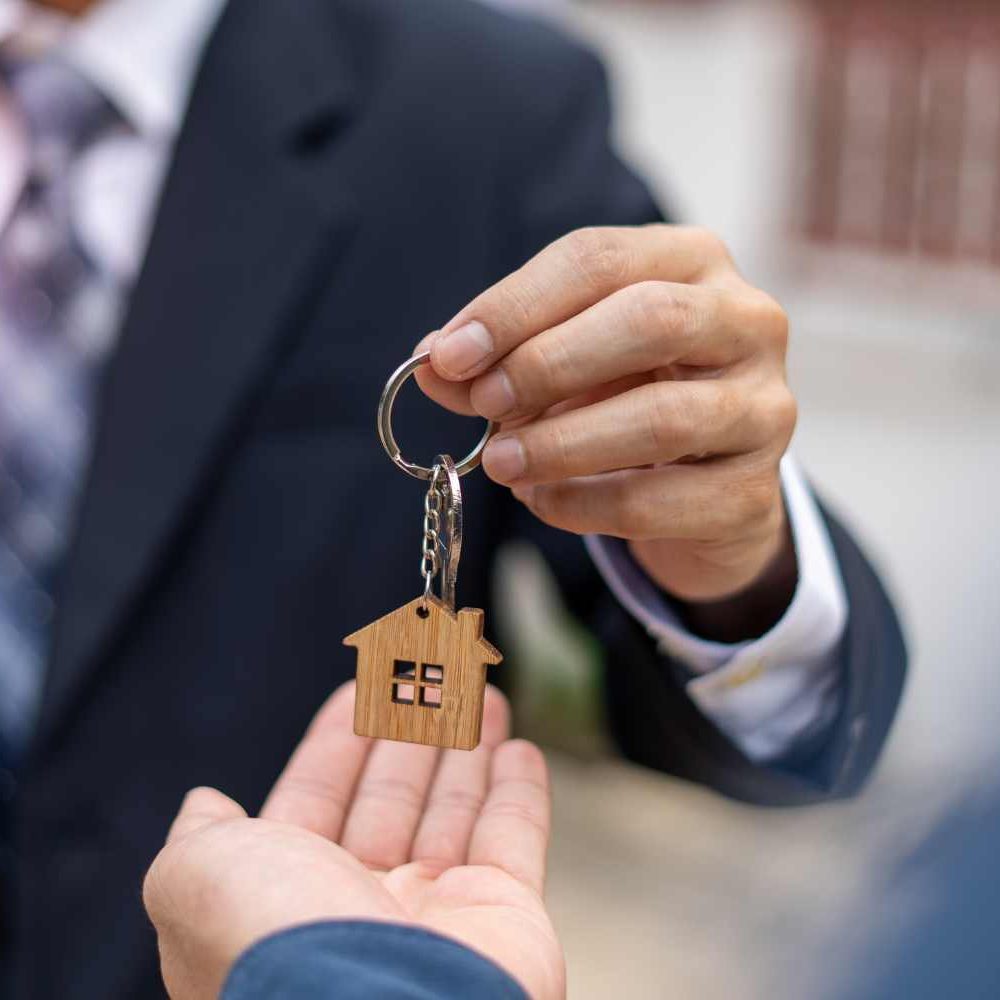Below market value property mortgage